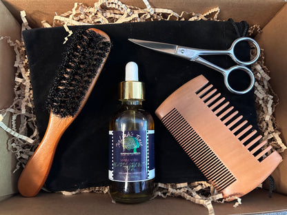 Beard Care Bundle WITH Scissors