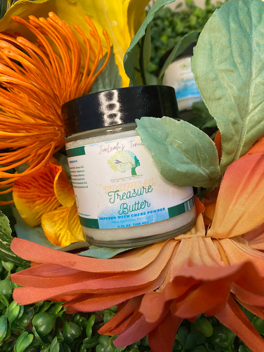 Tropical Treasure Butter Infused with Chebe Powder